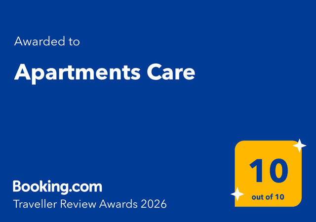 Booking.com Guest Review Award – 10/10 score